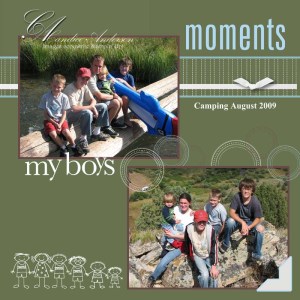 My Boys Camping Pg 2009