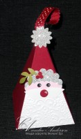Petal Cone Santa