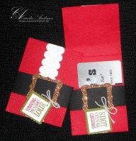 Santa Gift Card Holder