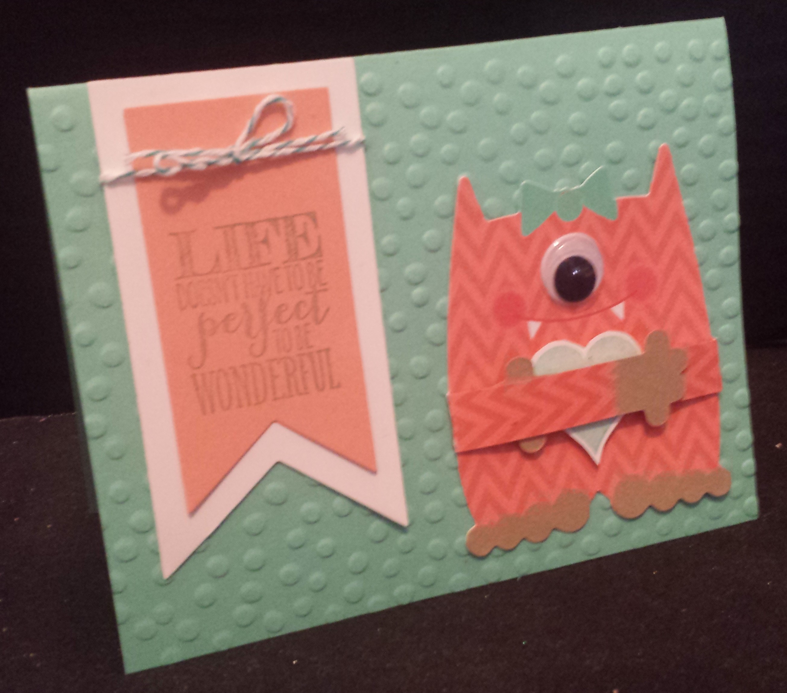 Monster Valentine Card