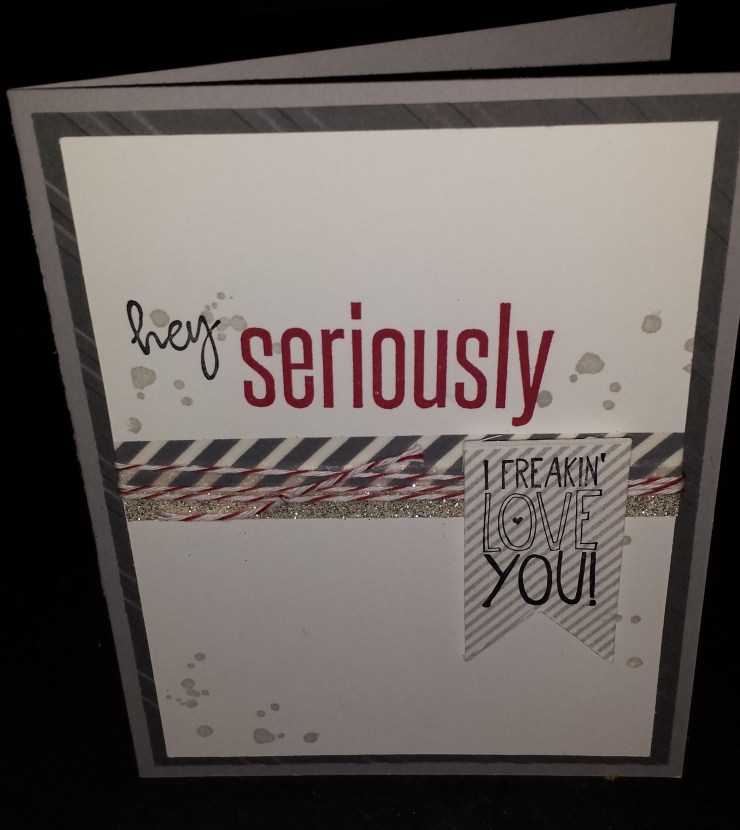 Paper Pumpkin combo card