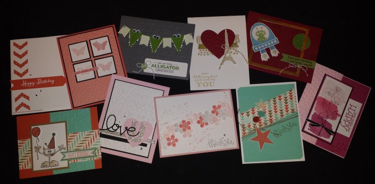 February 2014 Stampin' Buffet Cards