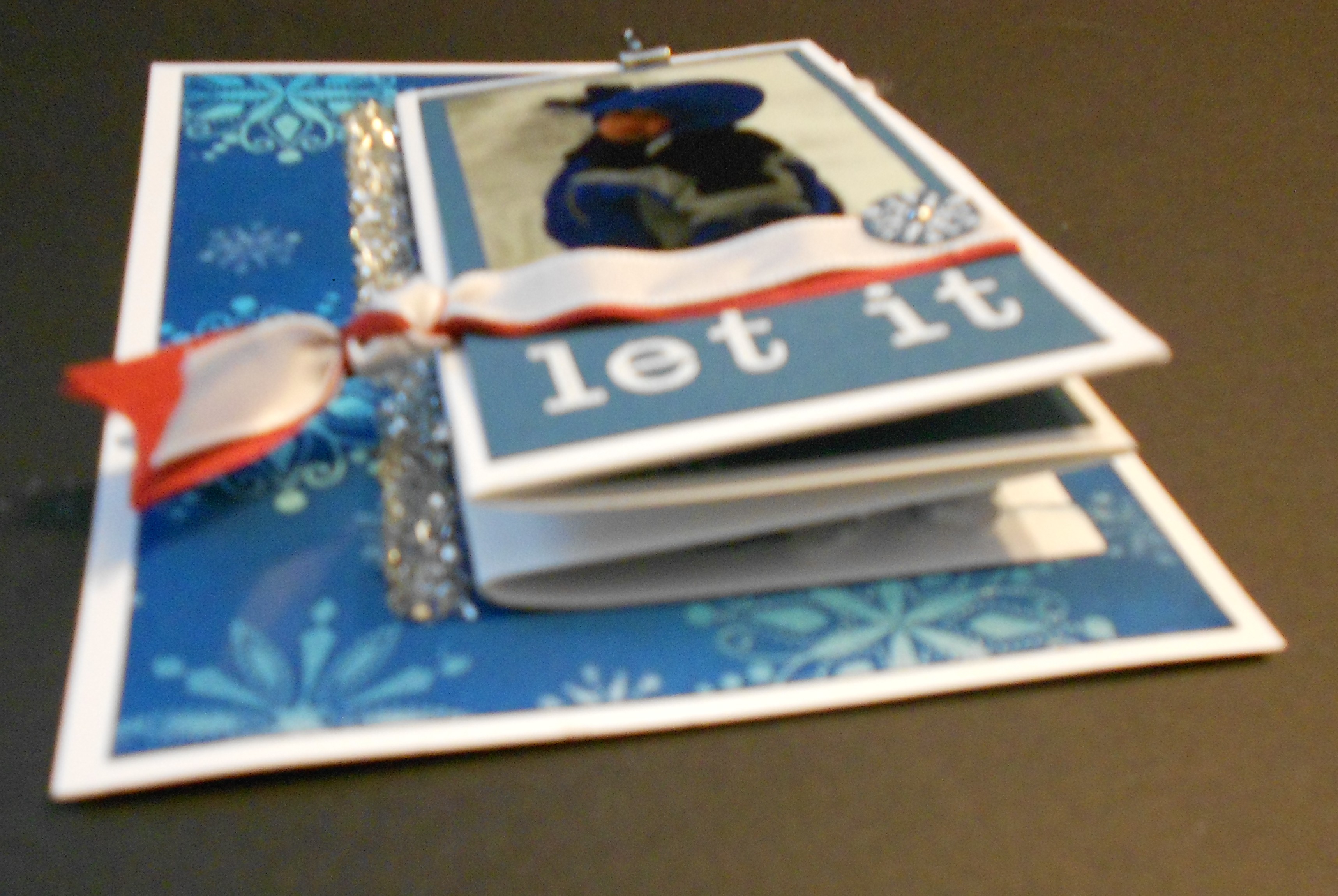 Let it Snow card- Layers