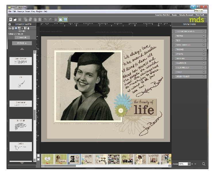 Grandma's Book MDS screen shot