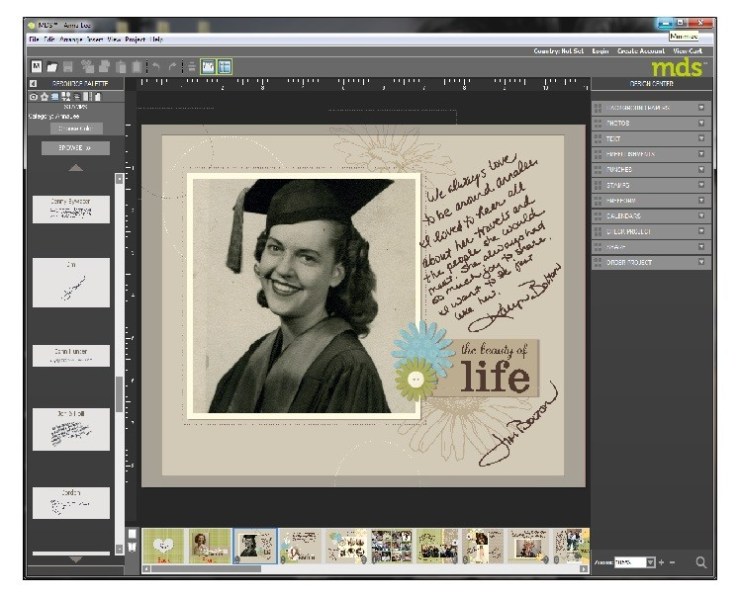 Grandma's Book MDS screen shot
