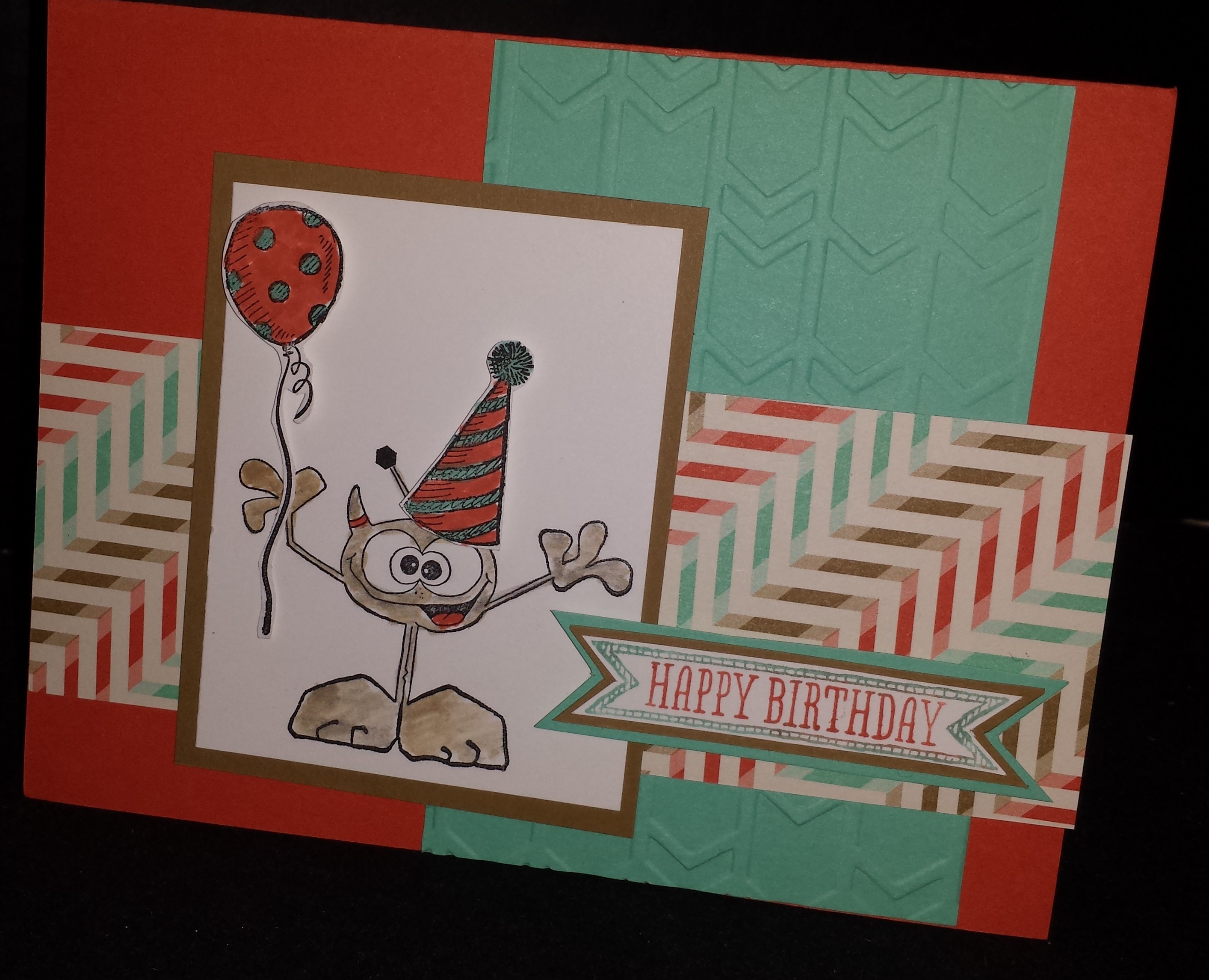 Monster Birthday Card