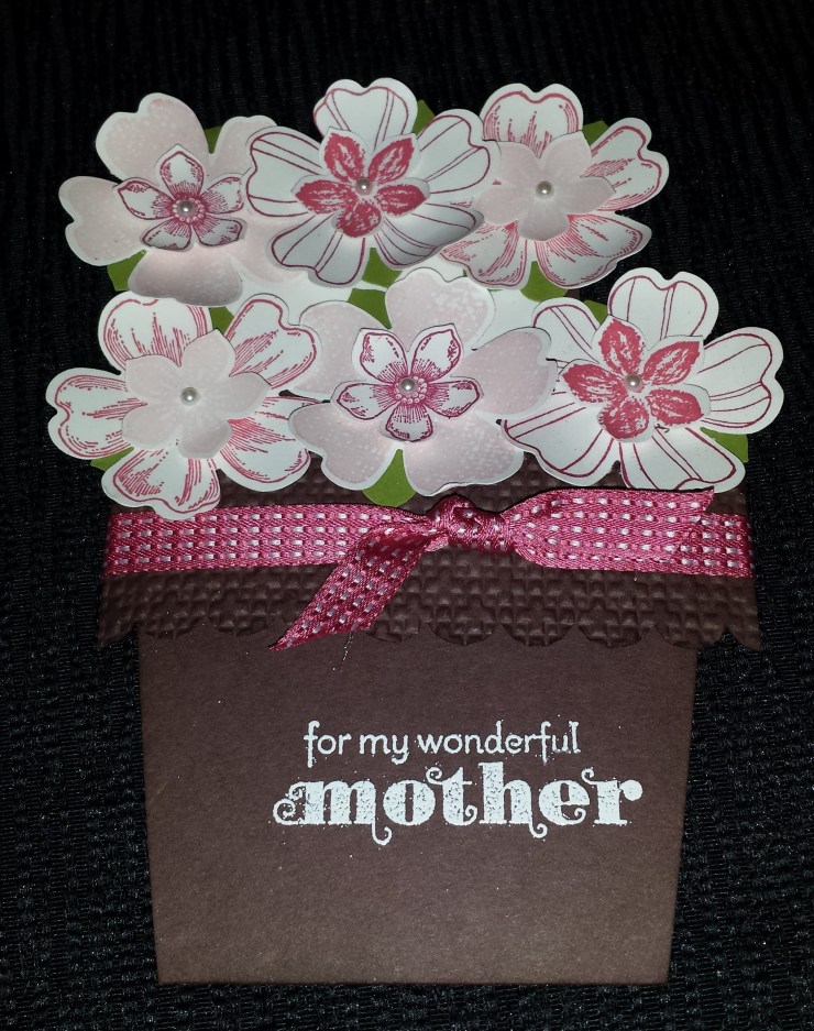 Mother's Day Flower Card
