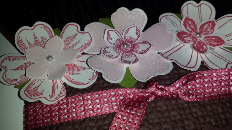 Mother's Day Flower Card Close Up