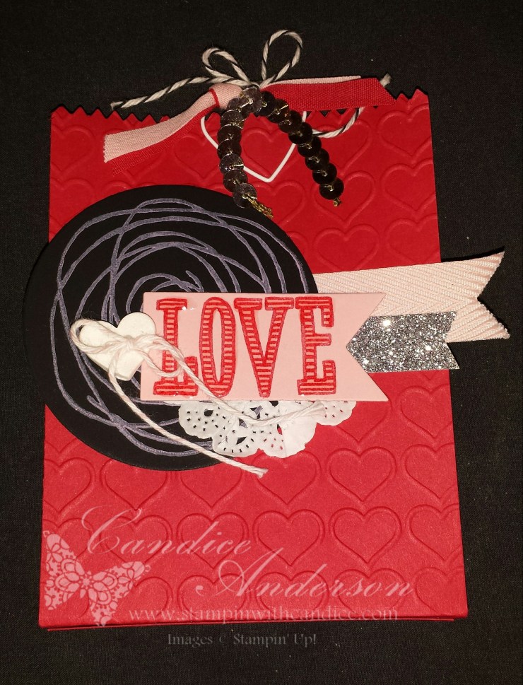 Mini Treat Bag Box Valentine