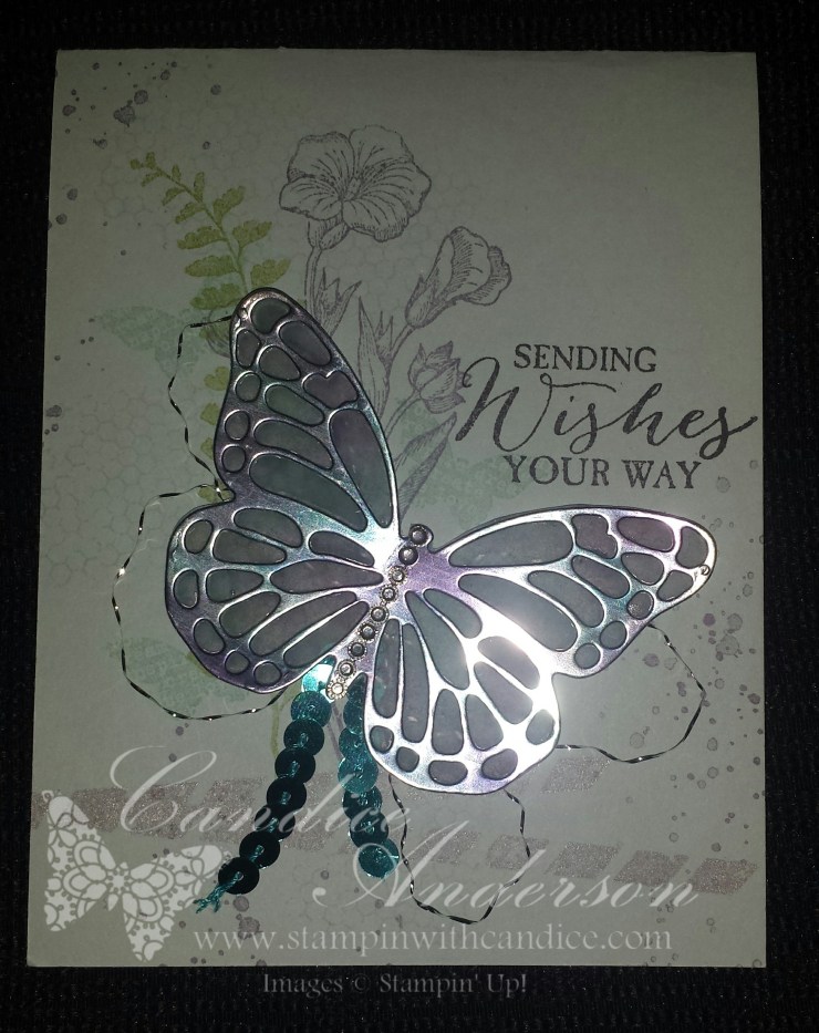 Butterfly Die Card