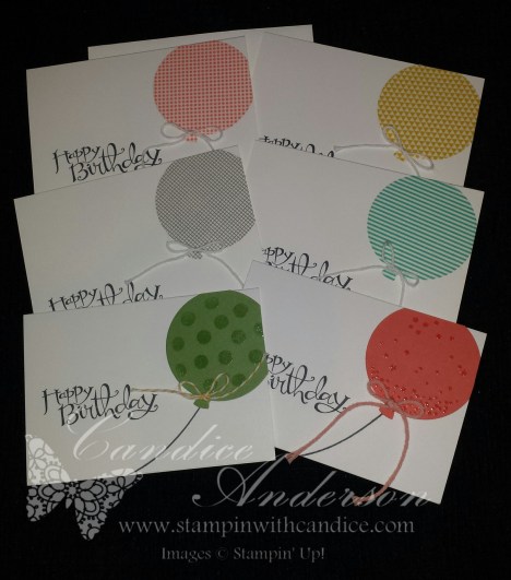 Birthday Class Cards