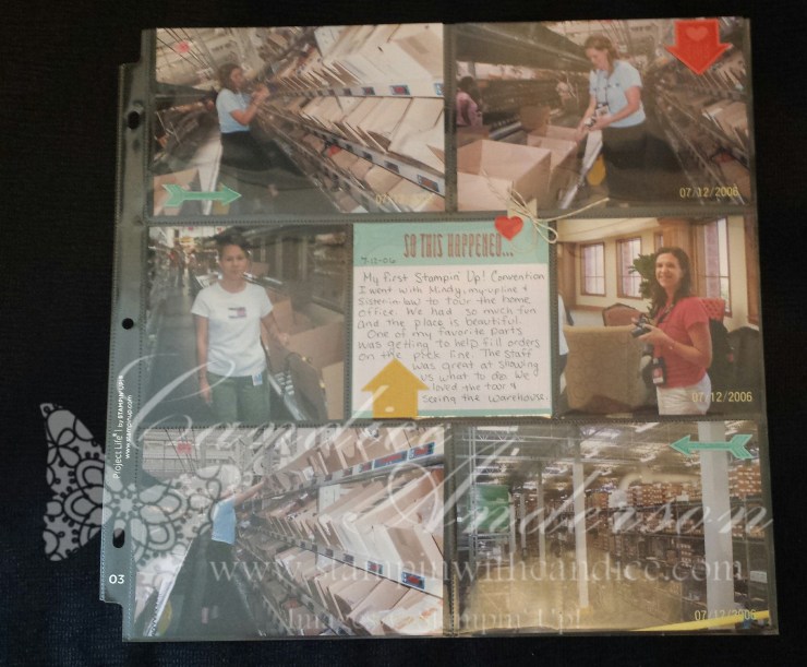 Project Life Page TGIF Challenge