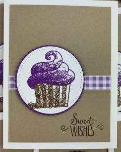Hello Cupcake SAB card by fellow demonstrator