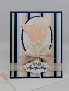 Lasting Lily Card created by another fellow demonstrator